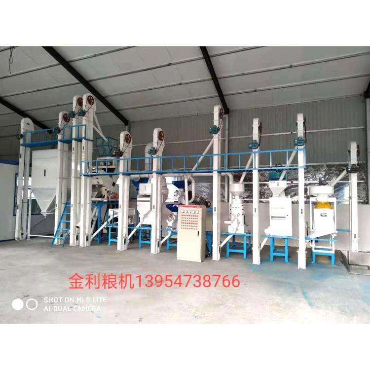 10-200T出口质量成套大米加工设备哪家强 成套打米机多少钱
