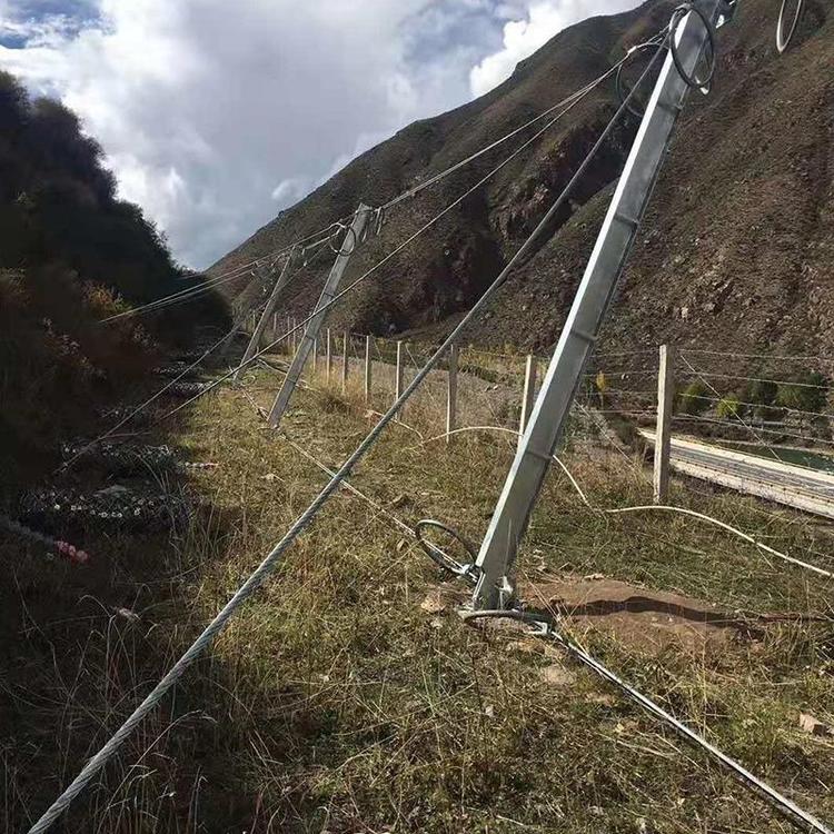 云南昆明 主动边坡防护网 sns柔性环形边坡防护网 山体防护网