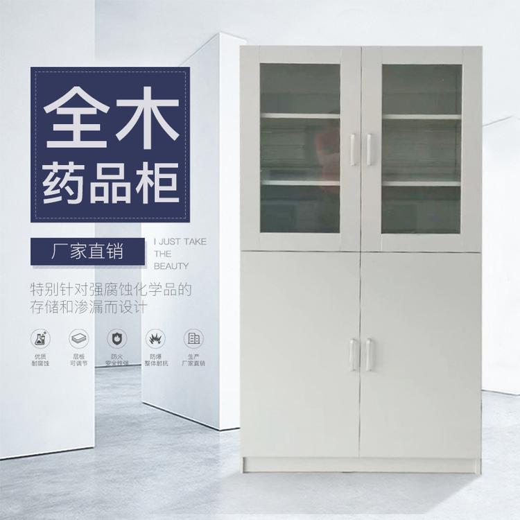 全钢器皿柜 仁信钢制器皿柜批发 实验室全木药品柜  铝木化验室实验柜 器皿柜价格