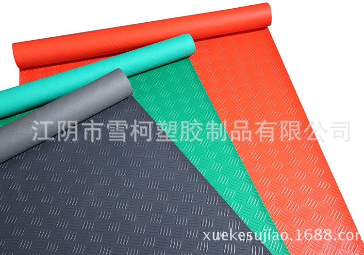 PVC防滑车间地垫卷材无味走廊地板革耐磨