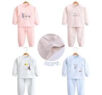 婴儿服装厂家 宝宝套装  儿童保暖内衣