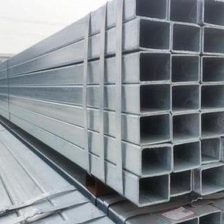 冷镀锌方管定制耐腐蚀Q235Q345B方矩管工业制造建筑各种规格方通