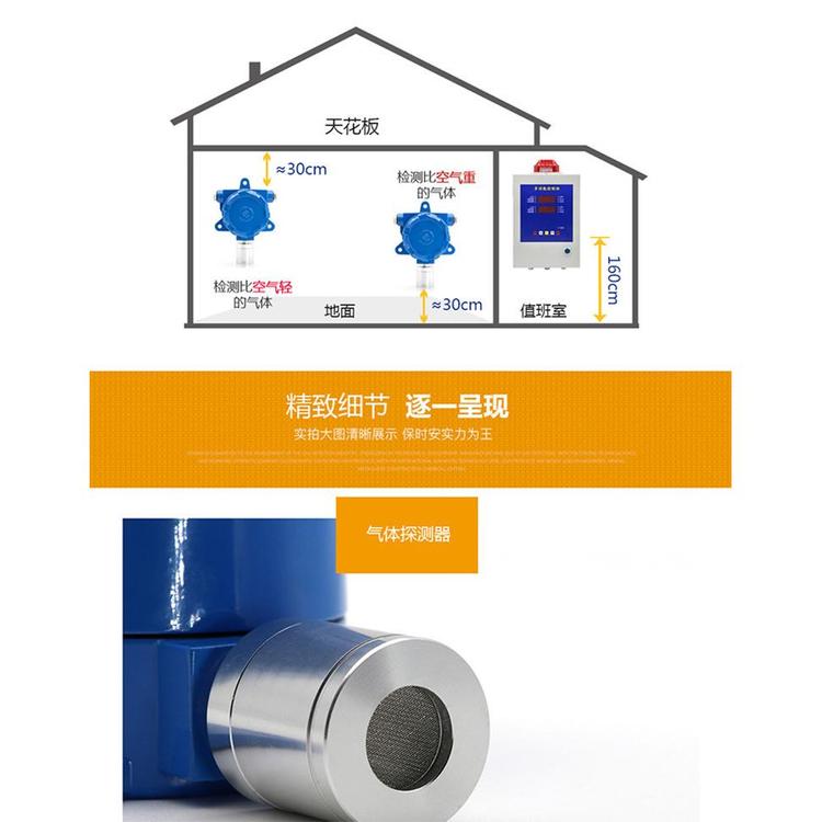 乙烷超标检测_可燃气体探测器_多规格 气体探测仪参数