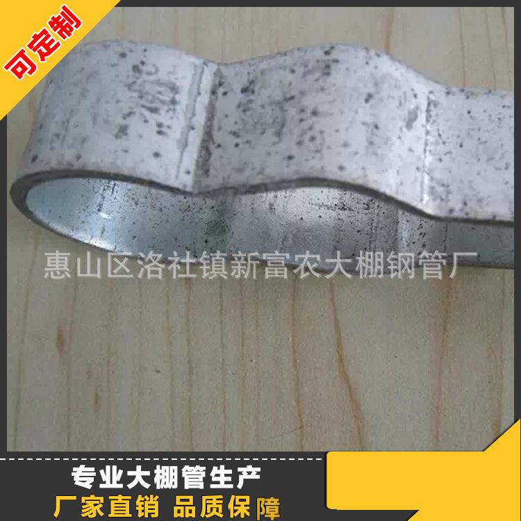 厂家直销温室蔬菜大棚压膜槽 园艺装饰摆件热镀锌压膜槽可定制