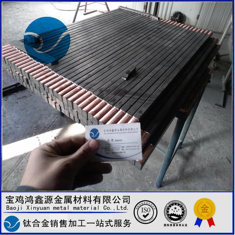 钛包铜 TA2+T2纯钛复合紫铜 耐腐蚀导电棒 钛铜复合阳极杆 鸿鑫源