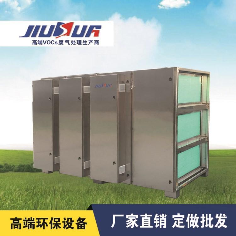 批发不锈钢光氧净化器活性炭一体机uv光解除臭设备等离子除烟除味