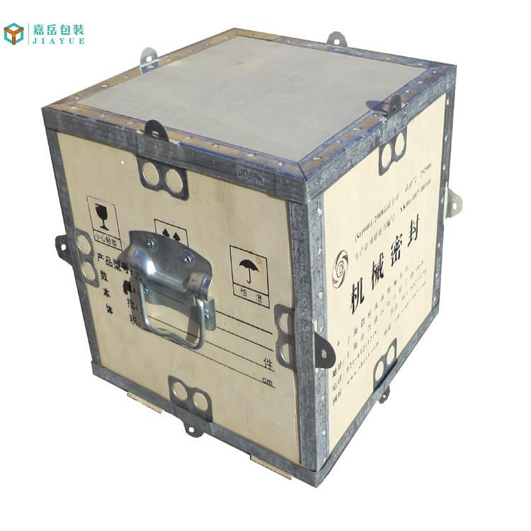 钢带箱定做钢带包装箱多层板钢带箱出口木箱