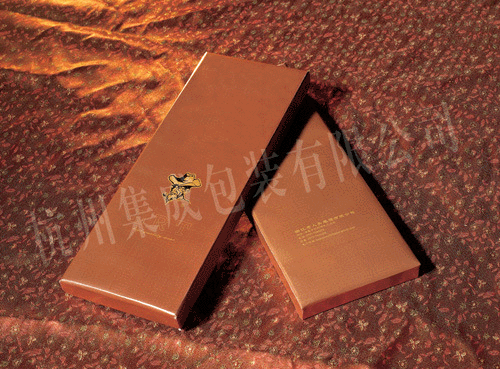 特种纸金色礼品盒订做 围巾领带丝巾蝴蝶结包装盒厂家供应