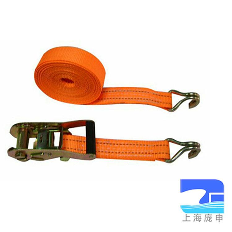 厂家供应拉紧器扁平吊装带 定做捆扎器织带 集装箱捆绑固定吊装带