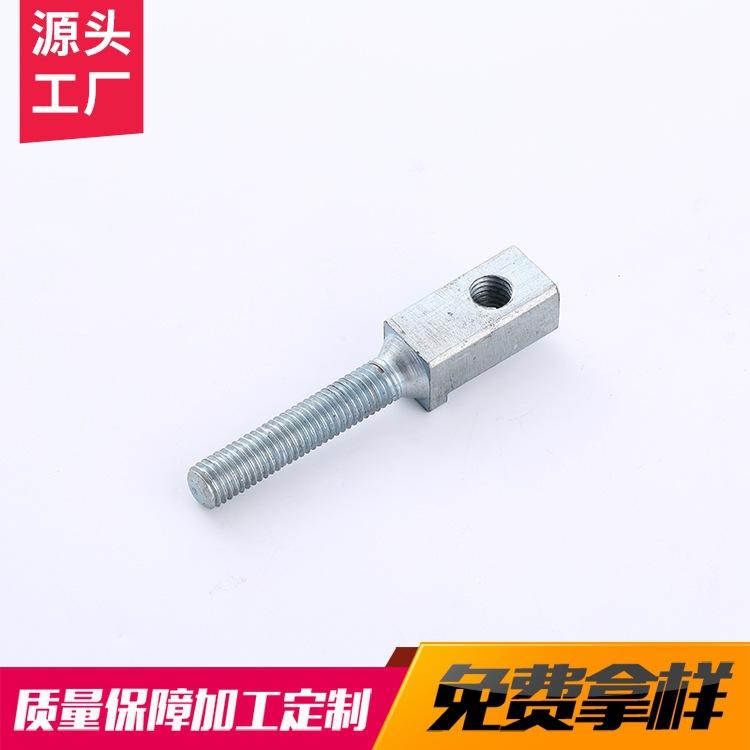 蓝白锌非标螺丝螺母定做 车床件加工螺母异形螺丝 冲压件螺母定制批发