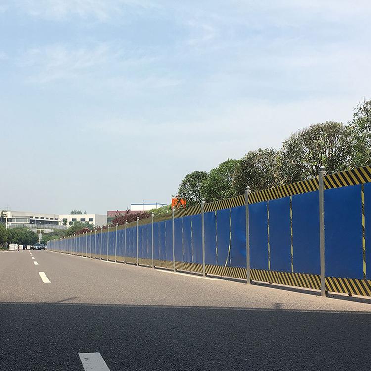 厂家直销彩钢隔离围栏市政施工护栏道路建筑工地工程围挡西安