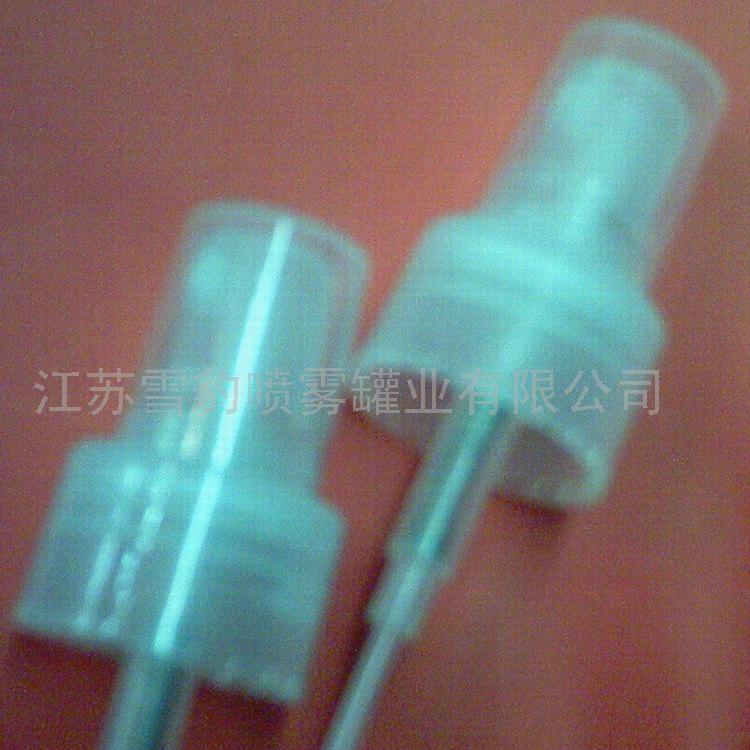 圣马日化包装供应光面喷头 喷雾头 啫喱水喷头 日化喷头规格定制