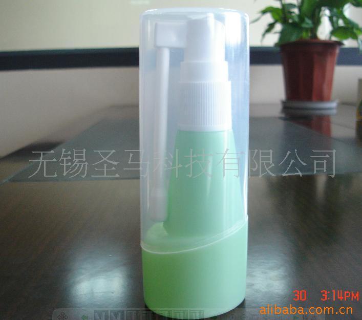 圣马日化包装千秋盖生产基地供应塑料异形瓶，喷雾瓶，药瓶可定制