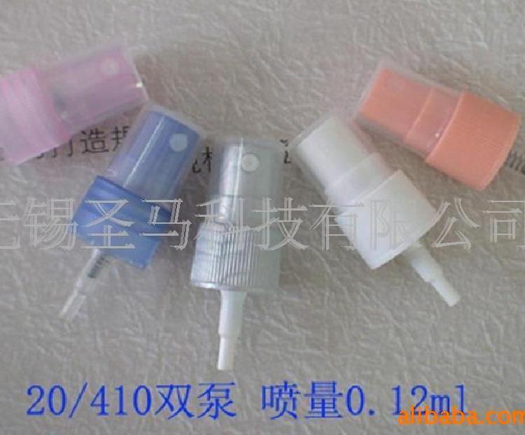 圣马日化包装千秋盖生产基地供应啫喱水喷头 塑料喷头可定制