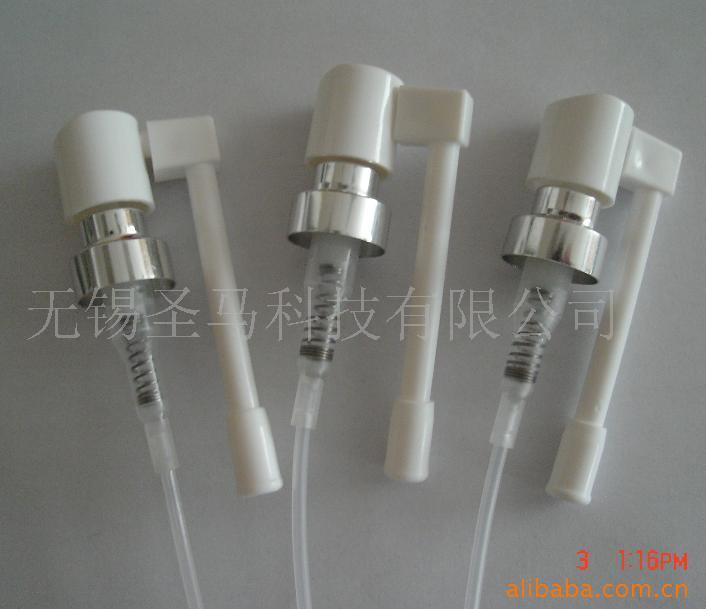 圣马日化包装千秋盖生产基地供应各种型号导管卡口香水喷头可定制