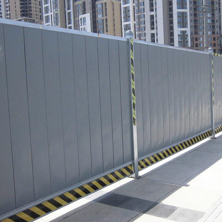 西安pvc施工围挡板道路安全围挡工地施工围挡护栏工程隔离板厂家