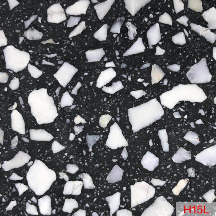 厂家批发无机水磨石地板砖 酒店600*600防滑耐磨无机水磨石地板砖