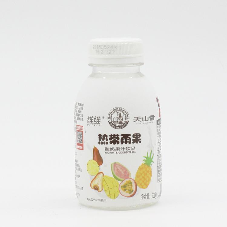 定制pet热收缩标签应用热带雨果瓶子塑料外包装日用品包装定制