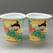 【直销】pet热收缩标签应用酸奶杯塑料外包装日用品包装印刷定制