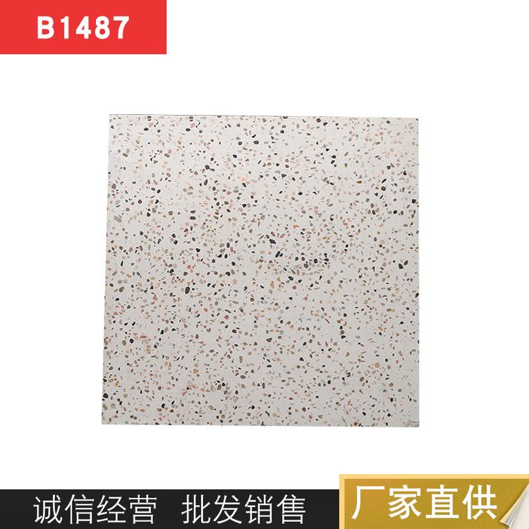 厂家直供批发销售别墅住宅无机水磨石砖产品保障四川水磨石地板砖