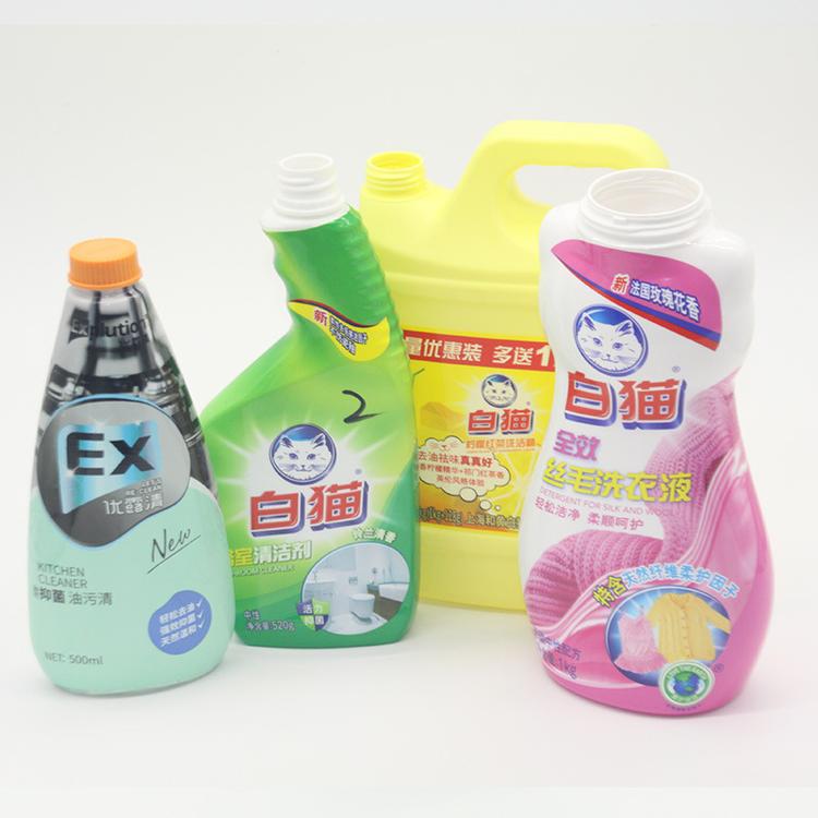 定制pet热收缩标签塑料制品洗衣液塑料瓶日用品包装定制 厂家直销