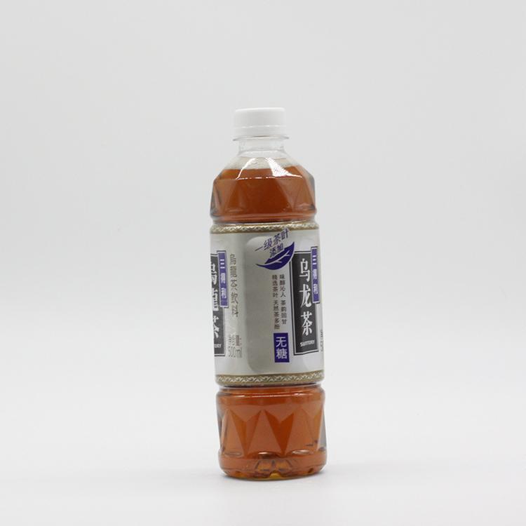 定制 pet热收缩标签乌龙茶饮料瓶塑料包装纸设计印刷定制包装纸