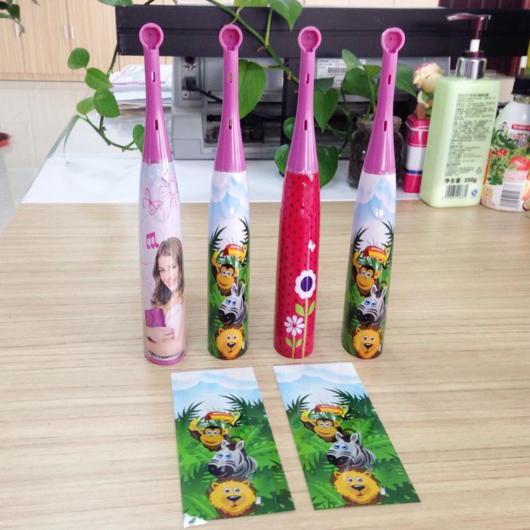 定制pet热收缩标签 塑料标签定制牛奶瓶棉签盒等外包装logo印刷