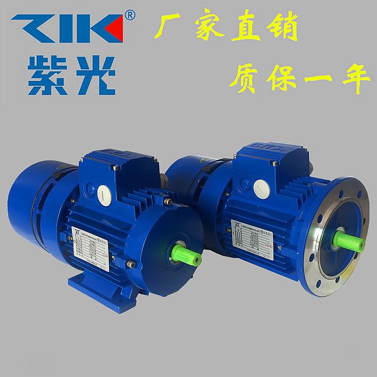 供应紫光4KW刹车电机BMD112M-4三相直流刹车电机全国包邮含税