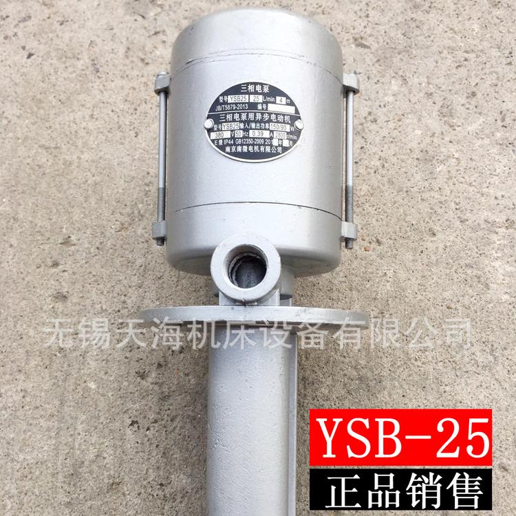 YSB-25 南京南微分 水泵电机 380v 三相电泵机床冷却泵 2800转