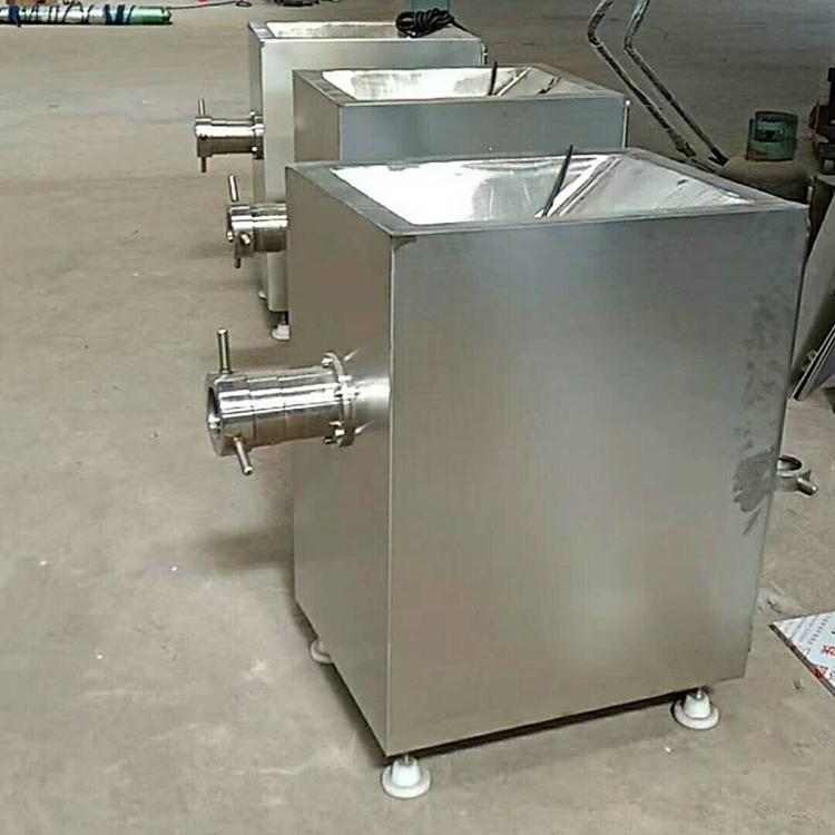 华杰大型绞肉机  304不锈钢冻肉绞肉机  100型不锈钢绞肉机