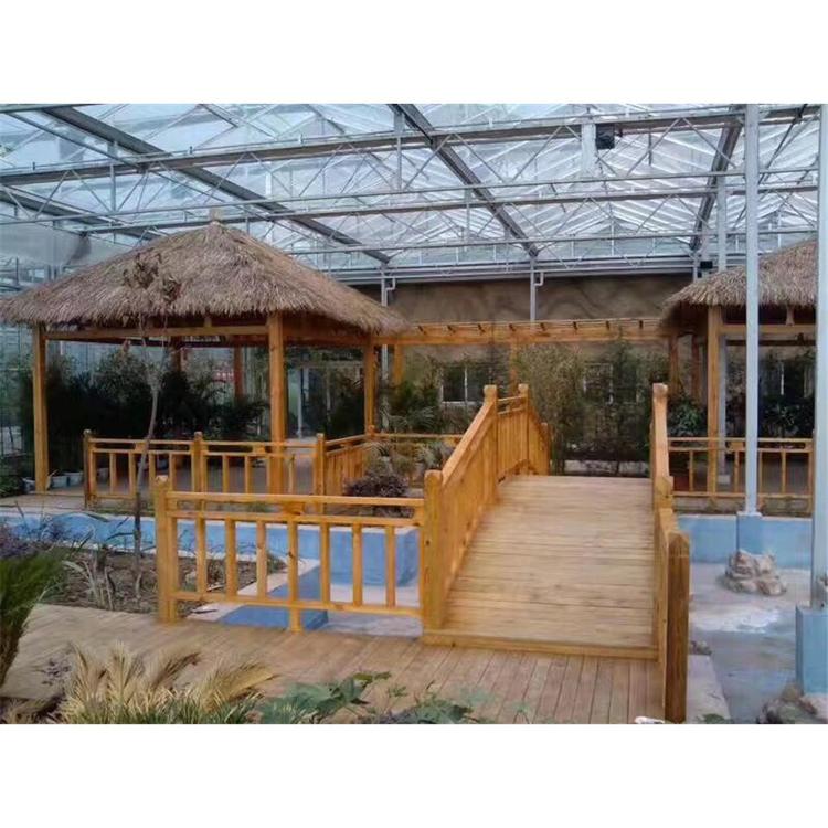 山东玻璃生态餐厅承建 生态大棚餐厅价格  生态餐厅建造