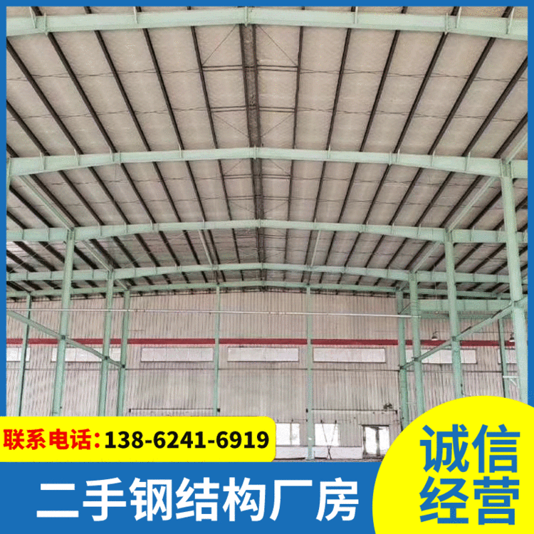 厂家出售超高钢结构厂房库房长56宽68高12大型超高全新钢结构库房
