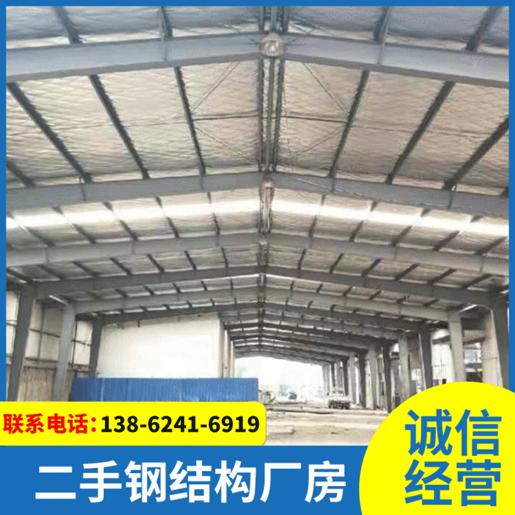 常州现货精品小型库房开间6米长126宽23高6.4米钢结构厂房库房