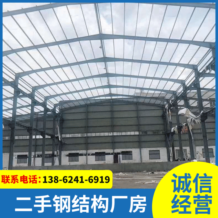 武汉精品钢结构行车房 长65宽706道可行5吨行车钢框架结构行车梁