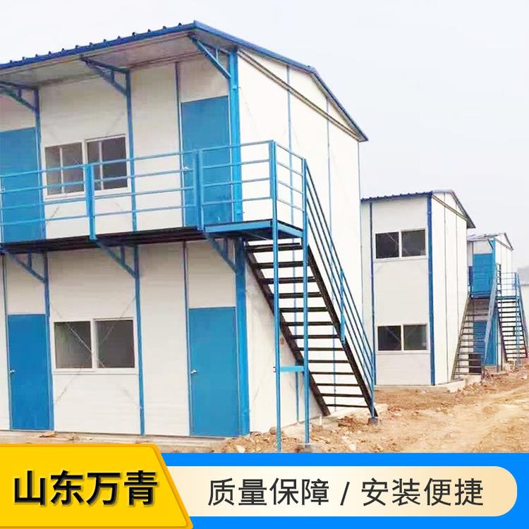 K式单双层活动板房可移动办公简易房活动板房工地山东活动房材料