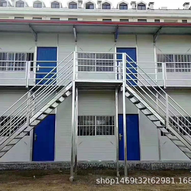 K式活动板房工地临建房住人活动房彩钢活动板房防火活动房钢结构