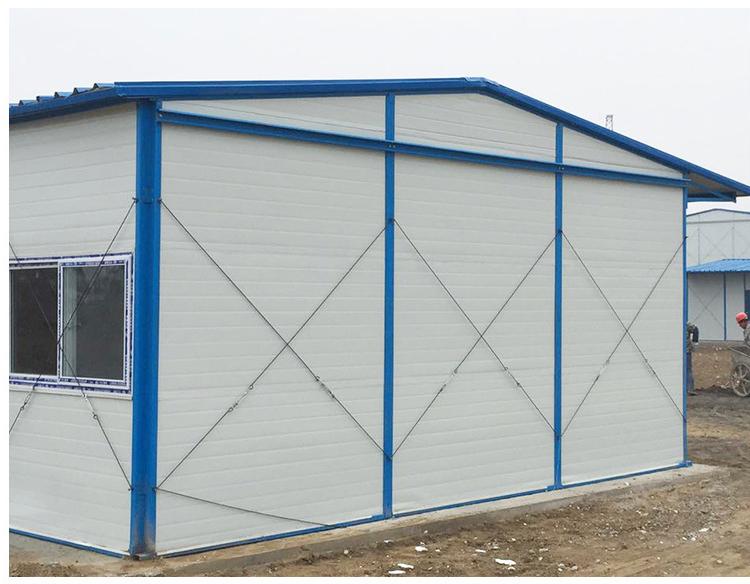 k式单层活动板房住人活动房工地临建房防火活动房组装简易房板房