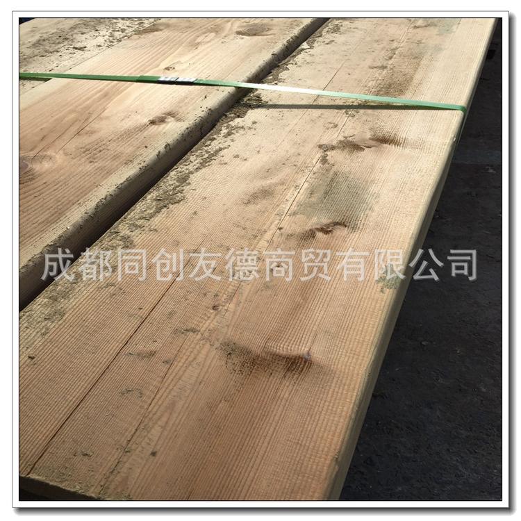 厂家定制加工花旗松圆柱 古建寺庙材料 花旗松防腐木 花旗松栏杆