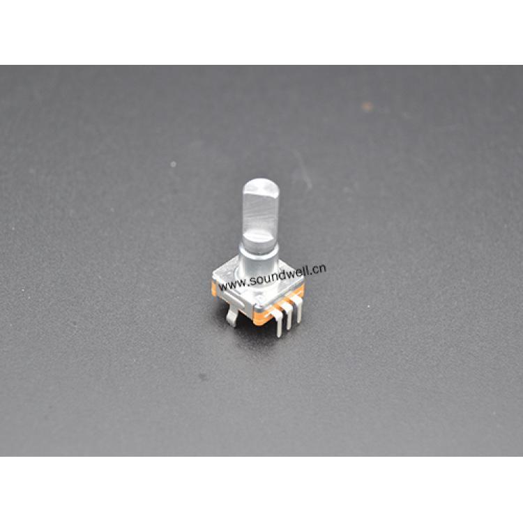 小20编码开关五脚带开关 带开关的编码器三只脚