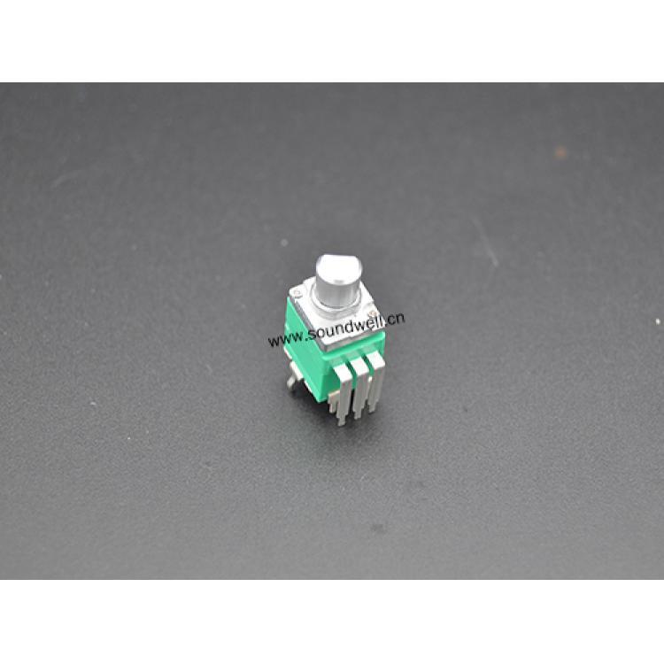 旋转式可调1KΩ＜R＜1MΩ±20%；1KΩ≥RorR≥1MΩ±30%10000次以上电位器开关定做 带开关电位器单价