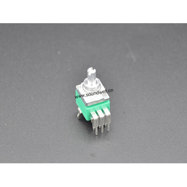 指数型1KΩ＜R＜1MΩ±20%；1KΩ≥RorR≥1MΩ±30%电位器开关厂商销售 带开关的5脚电位器五个引脚
