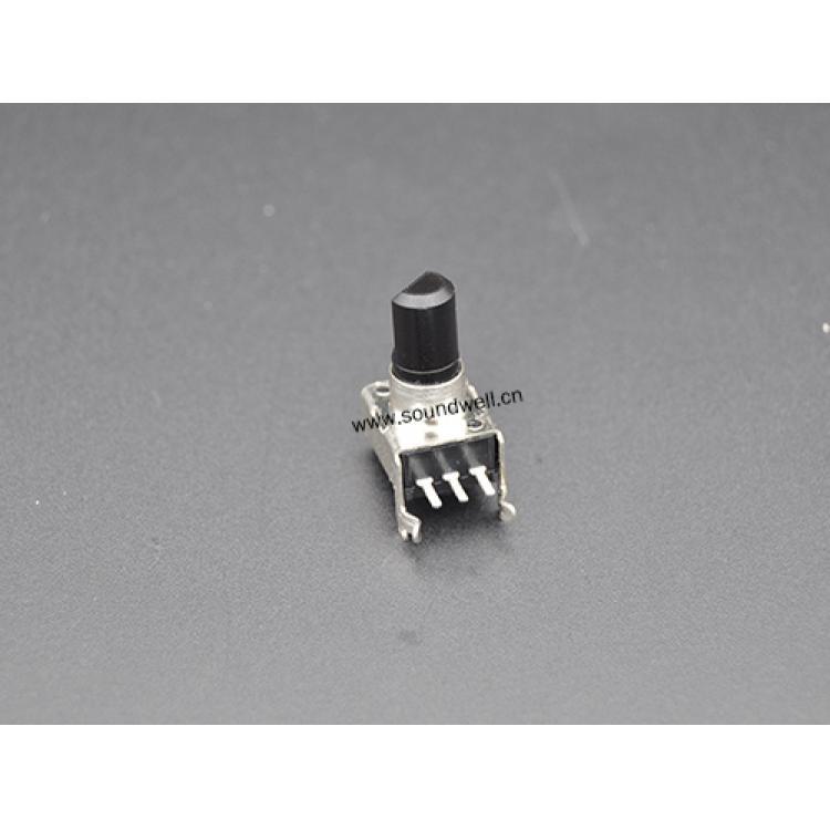 旋转式－10℃～70℃20~200gf.cm电位器开关厂商定制 电位器带按键开关供应商