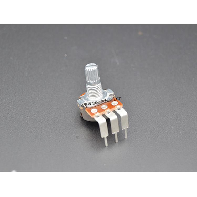 国内50VAC/20VDC电位器开关8脚音量开关 电位器双联带开关调光开关