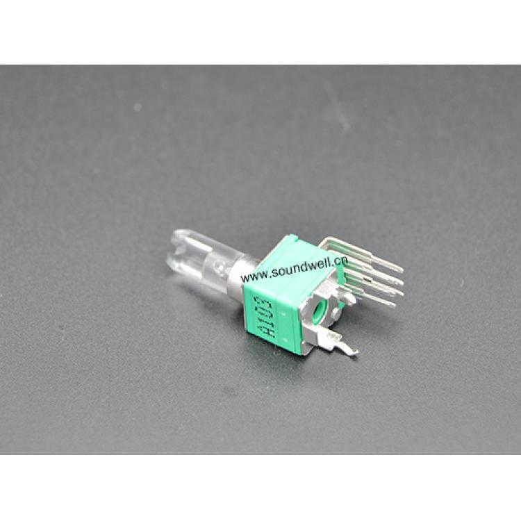 调音台1KΩ＜R＜1MΩ±20%；1KΩ≥RorR≥1MΩ±30%09型电位器规格书 09型单联电位器