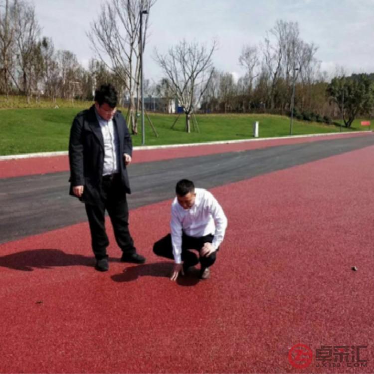 透水地坪 透水混凝土地坪 彩色透水路面厂家