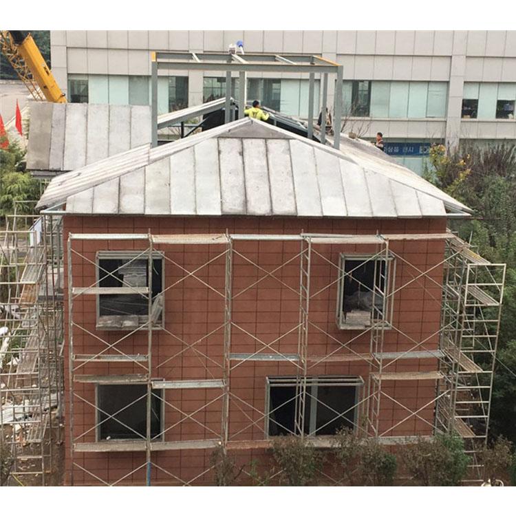 轻钢别墅 轻钢结构建筑施工 中凯建材定制别墅