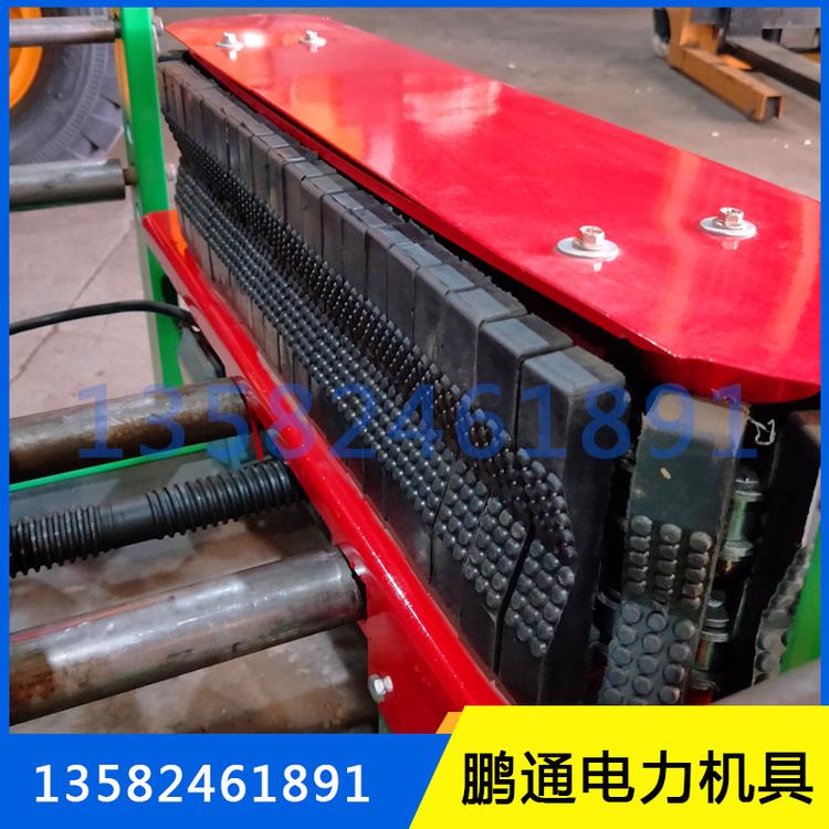 电缆输送机生产厂家_直销桥架电缆输送机_履带式电缆输送机