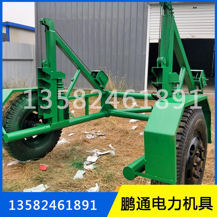 厂家直销电缆放线车_电缆拖车_液压式线盘拖车可定制做