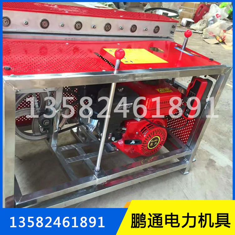 厂家直销光缆电缆牵引机_管线施工收线器布线机_架空地埋拉线器