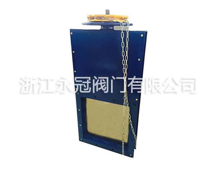 橡胶四氟不锈钢螺旋闸门 手动链轮螺旋闸门 防腐耐高温螺旋闸门厂家直销